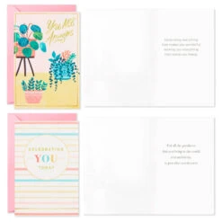 Hallmark Illustrated Floral Assorted Mother's Day Cards, Pack Of 36 -Best Christmas Decoration Stores Illustrated Floral Mothers Day Cards Assortment 5MAY1000 03