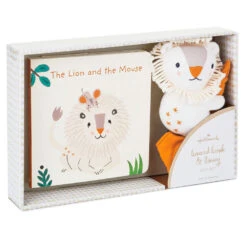 Hallmark The Lion And The Mouse Board Book And Lion Lovey Blanket Set -Best Christmas Decoration Stores Lion Lovey Blanket Lion Mouse Kindness Board Book Set 1BBY4783 07