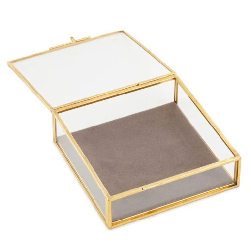 Hallmark Love Lives On Glass Memory Box, 5x5 - Image 2