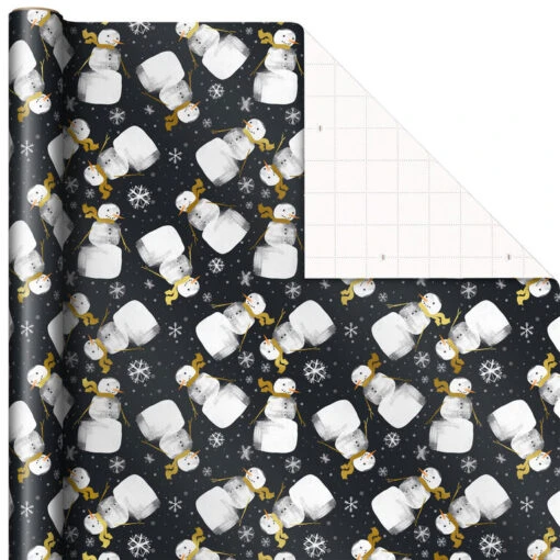 Hallmark Modern Holiday 3-Pack Wrapping Paper Assortment, 120 Sq. Ft. - Image 3