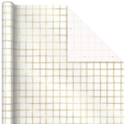 Hallmark Modern Holiday 3-Pack Wrapping Paper Assortment, 120 Sq. Ft. -Best Christmas Decoration Stores Modern Holiday Wrapping Paper 5JXW1205 05