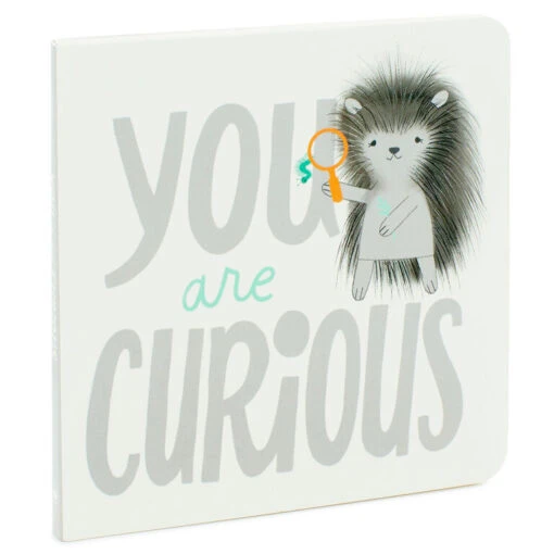 Hallmark MopTops Porcupine Stuffed Animal With You Are Curious Board Book - Image 4