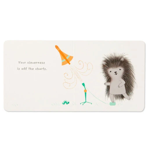 Hallmark MopTops Porcupine Stuffed Animal With You Are Curious Board Book - Image 6