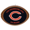 Hallmark NFL Football Chicago Bears Text Personalized Ornament -Best Christmas Decoration Stores NFL Football Chicago Bears Text Personalized Ornament 2499QHE1985B6 01