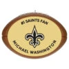 Hallmark NFL Football New Orleans Saints Text Personalized Ornament -Best Christmas Decoration Stores NFL Football New Orleans Saints Text Personalized Ornament 2499QHE1985B7 01