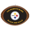 Hallmark NFL Football Pittsburgh Steelers Text Personalized Ornament -Best Christmas Decoration Stores NFL Football Pittsburgh Steelers Text Personalized Ornament 2499QHE1985B2 01