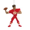 NFL Kansas City Chiefs Patrick Mahomes II Hallmark Ornament -Best Christmas Decoration Stores NFL Kansas City Chiefs Patrick Mahomes II Christmas Ornament 1OSL1547 01