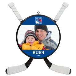 NHL Hockey Personalized Photo Ornament, Chicago Blackhawks®