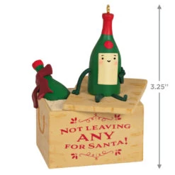Hallmark A Case Of Christmas Cheer Ornament -Best Christmas Decoration Stores None for Santa Wine Crate Keepsake Ornament 1799QGO2869 03
