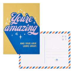 Hallmark Keep It Sunny Postcards, Book Of 10 -Best Christmas Decoration Stores Orange and Blue Keep It Sunny Postcards 1SOM3857 03
