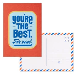 Hallmark Keep It Sunny Postcards, Book Of 10 -Best Christmas Decoration Stores Orange and Blue Keep It Sunny Postcards 1SOM3857 05
