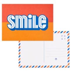 Hallmark Keep It Sunny Postcards, Book Of 10 -Best Christmas Decoration Stores Orange and Blue Keep It Sunny Postcards 1SOM3857 07
