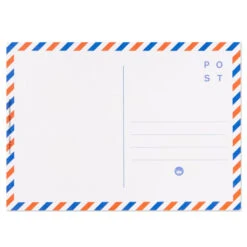 Hallmark Keep It Sunny Postcards, Book Of 10 -Best Christmas Decoration Stores Orange and Blue Keep It Sunny Postcards 1SOM3857 10