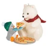 Hallmark Snowball And Tuxedo Sharing A Slice Ornament -Best Christmas Decoration Stores Polar Bear and Penguin Keepsake Ornament 1799QXR8049 01