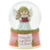 Precious Moments Wishing You Joyful Sounds Of The Season Musical Snow Globe, 5.7" -Best Christmas Decoration Stores Precious Moments Angel Musical Snow Globe 231104 01