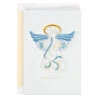 Hallmark Peace On Earth Angel Quilled Paper Handmade Christmas Card -Best Christmas Decoration Stores Quilled Paper Peace Angel Handmade Christmas Card 1299IXC7334 01