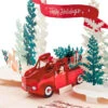 Hallmark Joy To You 3D Pop-Up Christmas Card -Best Christmas Decoration Stores Red Truck 3D PopUp Christmas Card 1299IXC7122 01