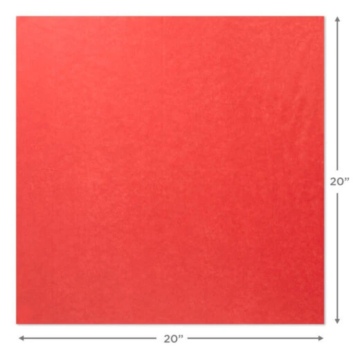Hallmark Red/Fuchsia/Pink 3-Pack Bulk Tissue Paper, 120 Sheets - Image 4