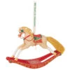 Hallmark 50 Years Of Memories Rocking Horse Special Edition Porcelain Ornament -Best Christmas Decoration Stores Rocking Horse 50 Years Keepsake Ornament 2599QGO2507 01