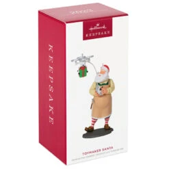 Hallmark Toymaker Santa Ornament -Best Christmas Decoration Stores Santa With Drone Keepsake Ornament 1999QXR8047 04