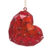 Signature Heart Metal Hallmark Ornament -Best Christmas Decoration Stores Signature Heart Metal Christmas Ornament 1HDL2172 01