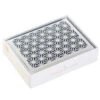 Hallmark Silver Stars And Blue Glitter Blank Note Cards, Box Of 8 -Best Christmas Decoration Stores Silver Stars and Blue Glitter Blank Note Cards 1499NOT1016 01