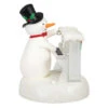 Hallmark Sing-Along Showman Snowman Musical Ornament -Best Christmas Decoration Stores Snowman at Piano Musical Keepsake Ornament 2099QGO2637 01
