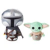 Hallmark Itty Bittys® Star Wars™ The Mandalorian™ And Grogu™ Plush, Set Of 2 -Best Christmas Decoration Stores Star Wars Mandalorian and Grogu Plush itty bittys 2Pack 1KDD2106 01