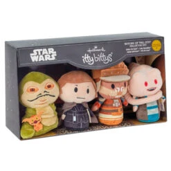 Hallmark Itty Bittys® Star Wars: Return Of The Jedi™ Plush Collector Set Of 4 -Best Christmas Decoration Stores Star Wars Return of the Jedi Plush itty bittys 4Pack 1KDD1972 03