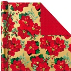 Hallmark Traditional Christmas 4-Pack Reversible Wrapping Paper Rolls, 150 Sq. Ft. -Best Christmas Decoration Stores Traditional Christmas 4Pack Reversible Wrapping Paper Rolls 150 sq ft root 5JXW1738 JXW1738 1470 4.jpg Source Image