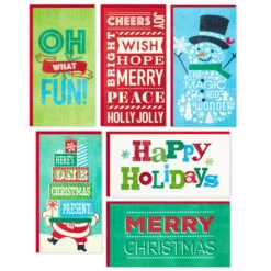 Best Christmas Decoration Stores -Best Christmas Decoration Stores Vintage Letterpress Assorted Boxed Christmas Cards 5CZE2138 02