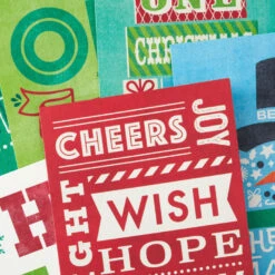 Hallmark Vintage Letterpress Money Holder Boxed Christmas Cards Assortment, Pack Of 36 -Best Christmas Decoration Stores Vintage Letterpress Assorted Boxed Christmas Cards 5CZE2138 06