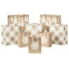 Hallmark Christmas Kraft 8-Pack Holiday Gift Bags, Assorted Sizes And Designs