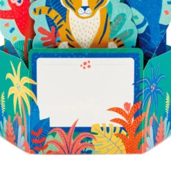 Hallmark Wild Animal Party Boxed Pop-Up Birthday Cards, Pack Of 8 -Best Christmas Decoration Stores Wild Animal Party PopUp Boxed Birthday Cards 5STZ1174 05