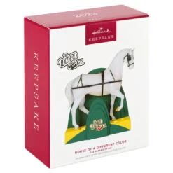 Hallmark The Wizard Of Oz™ Horse Of A Different Color Ornament With Light -Best Christmas Decoration Stores Wizard of Oz Horse of Different Color Keepsake Ornament 2999QXI6289 04