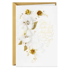 You Make Life Beautiful Anniversary Card