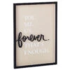 Hallmark You Me Us Forever Quote Sign, 11x16 -Best Christmas Decoration Stores You Me Us Forever Quote Sign 1SNN1030 01